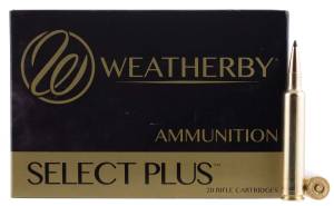 Weatherby B653130SCO Select Plus  6.5x300 Wthby Mag 130 gr Scirocco 20 Bx/ 10 Cs