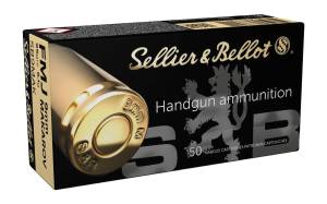 Sellier & Bellot SB9MAK Handgun  9x18 Makarov 95 gr Full Metal Jacket (FMJ) 50 Bx/ 20 Cs