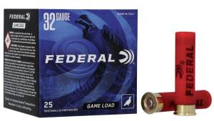 Federal N1328 Game-Load 32 Gauge 2.50" 1/2 oz 8 Shot 25 Bx
