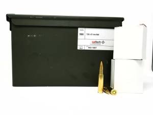 Saltech 150 Gr FMJ 7.62x51 M80 Ammunition, 560 Rds w/ Metal Ammo Can
