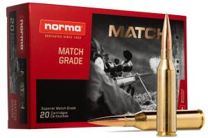 NORMA MATCH .300 NORMA MAG 230gr HPBT Centerfire Rifle Ammunition 20rd Box