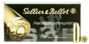 Sellier & Bellot SB10A Handgun  10mm Auto 180 gr Full Metal Jacket (FMJ) Pistol Ammunition 50 Rd Box