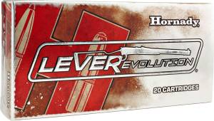 Hornady 82747 LEVERevolution  45-70 Gov 325 gr Flex Tip eXpanding Pistol Ammunition 20 rd BOX