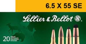 Sellier & Bellot 6.5x55 Swedish 131 gr Soft Point (SP) 20 rd Bx