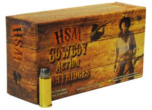 HSM 38551N Cowboy Action 38-55 Win 240 gr Round Nose Flat Point (RNFP) 20 Bx/ 25 Cs