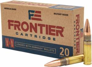 Frontier Cartridge FR400 Rifle  300 Blackout 125 gr Full Metal Jacket (FMJ) 20 Bx/ 10 Cs
