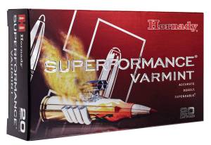 Hornady 83204 Superformance Varmint  204 Ruger 32 gr V-Max 20 Bx/ 10 Cs
