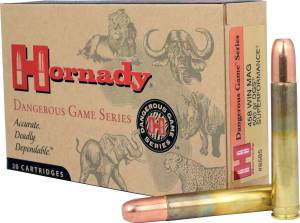 Hornady 8585 Dangerous Game Superformance 458 Win Mag 500 gr Dangerous Game Solid 20 Bx/ 6 Cs