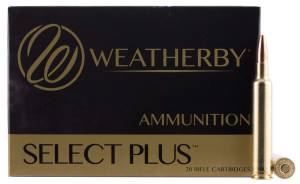 Weatherby B65RPM127LRX Select Plus  6.5 WBY RPM (Rebated Precision Magnum) 127 gr Barnes LRX Lead Free 20 Bx/ 10 Cs