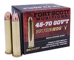 Fort Scott Munitions 45-70 300 gr SCS Tumble Upon Impact (TUI) 20rd Box