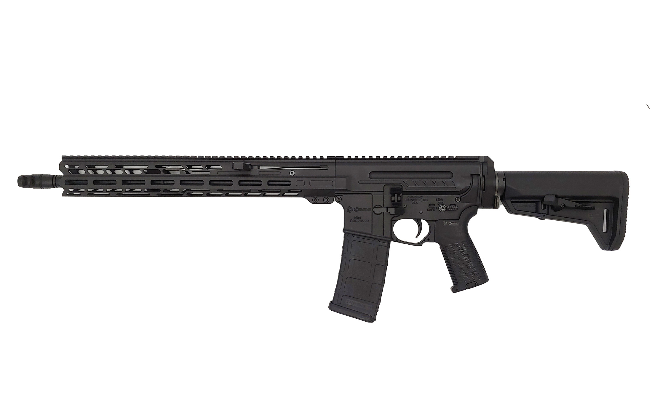 CMMG Dissent Mk4, 5.56mm, 16.1" Barrel, 2- 30rd PMAGs, Collapsible Stock, B-img-1