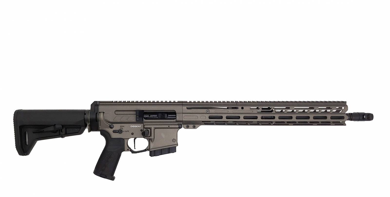 CMMG Dissent Mk4 .350 Legend, 16.1" Brl, 2-10rd Mags, Collapsible, Tungsten-img-0