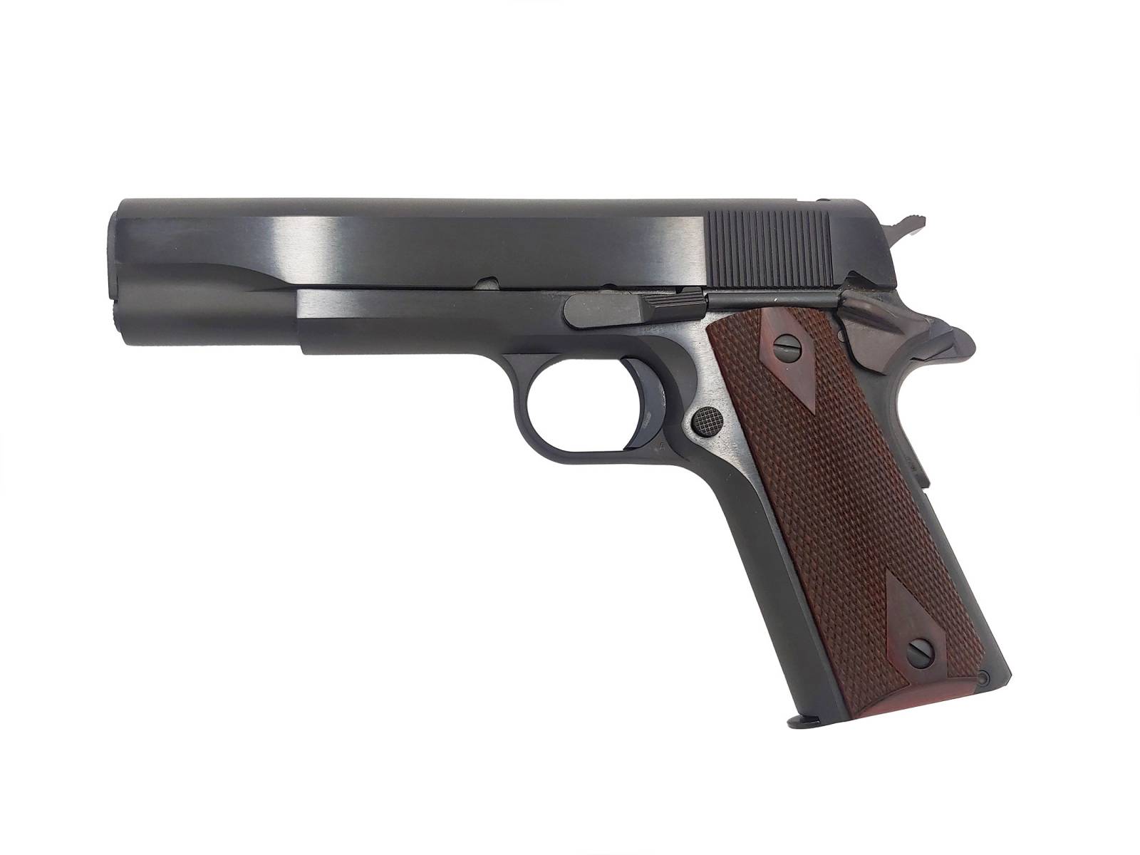 Colt 1911 Government, .45acp, 5" Barrel, 1- 7rd Mag, No Sights/Rollmarks-img-1
