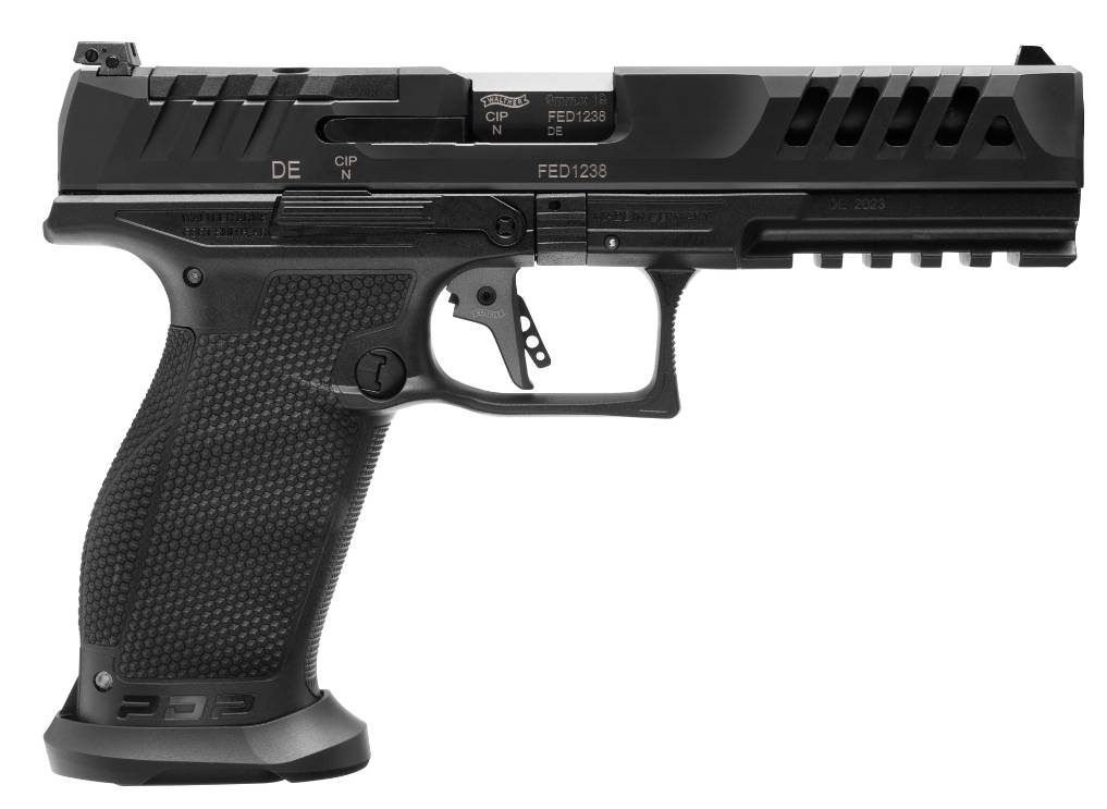 Walther PDP Full Size Match, 9mm, 5" Barrel, 3- 18rd Mags, Optics Ready-img-0