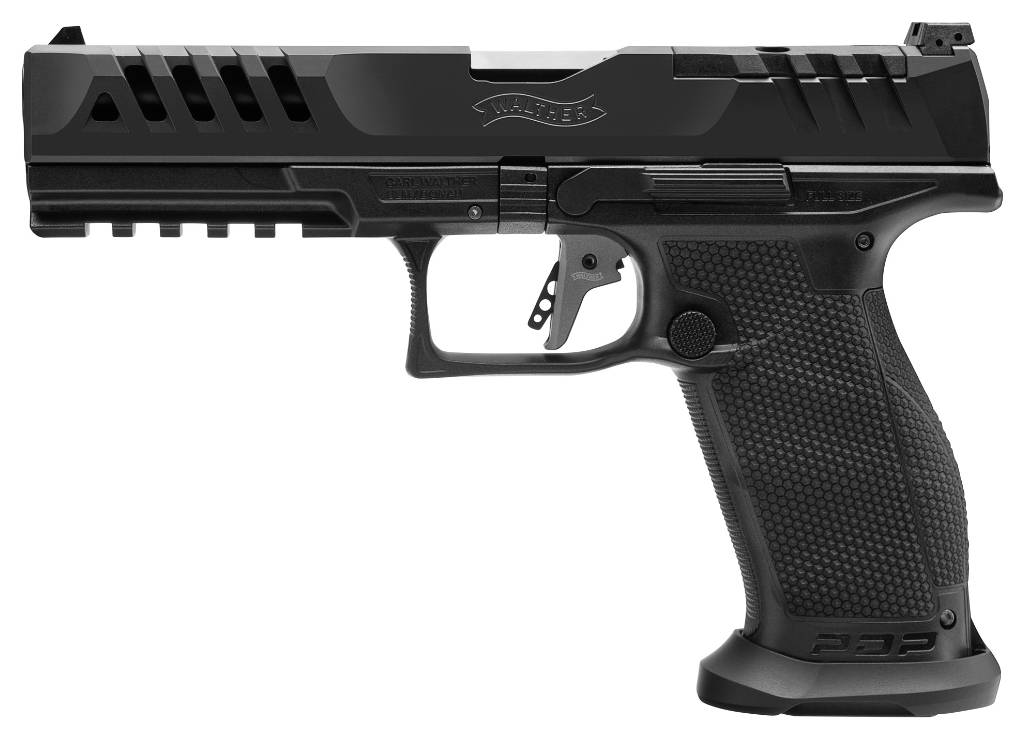 Walther PDP Full Size Match, 9mm, 5" Barrel, 3- 18rd Mags, Optics Ready-img-1