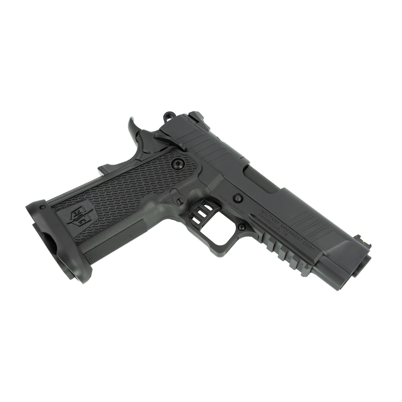 Military Armament Corporation MAC 1911 DS9 9MM 4.25 QPQ BLACK DOUBLE STACK-img-2